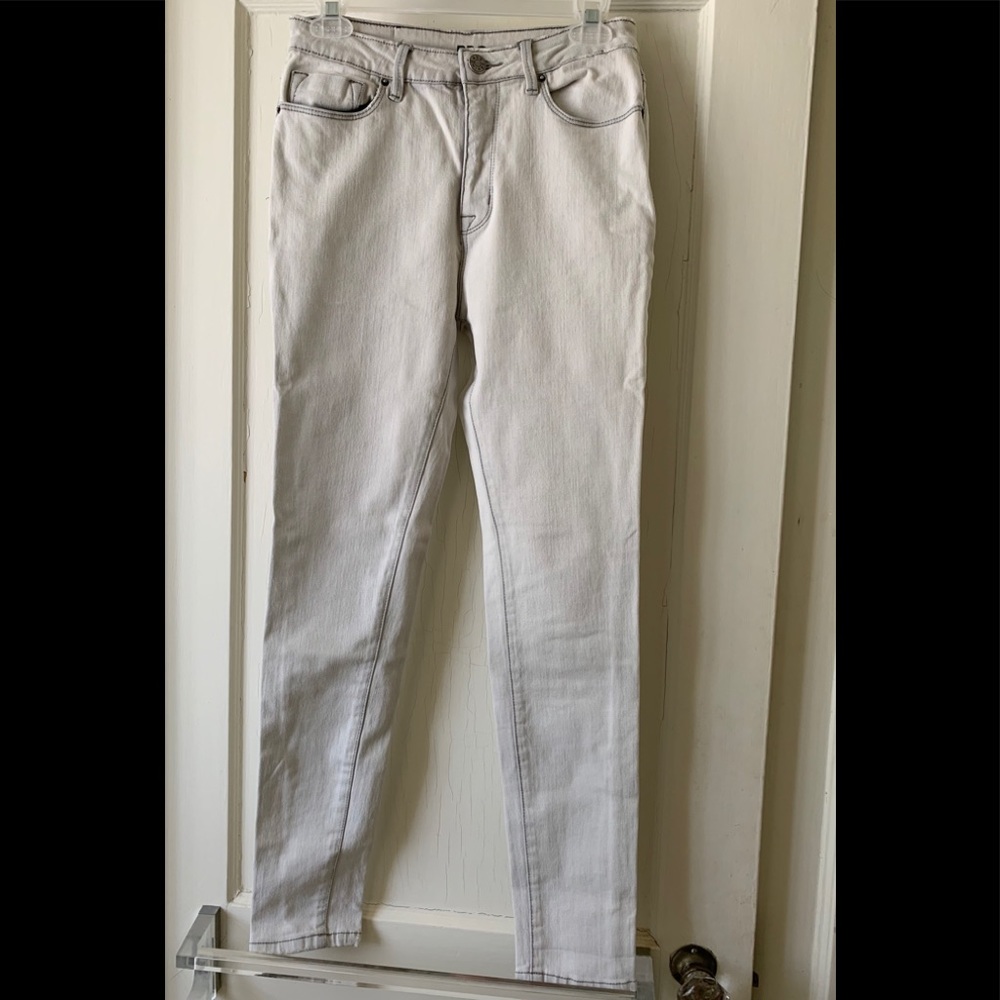 BDG Acid Wash High Waisted Skinny Jeans